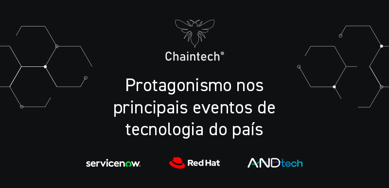 Chaintech reforça presença no mercado ao patrocinar eventos estratégicos em março!